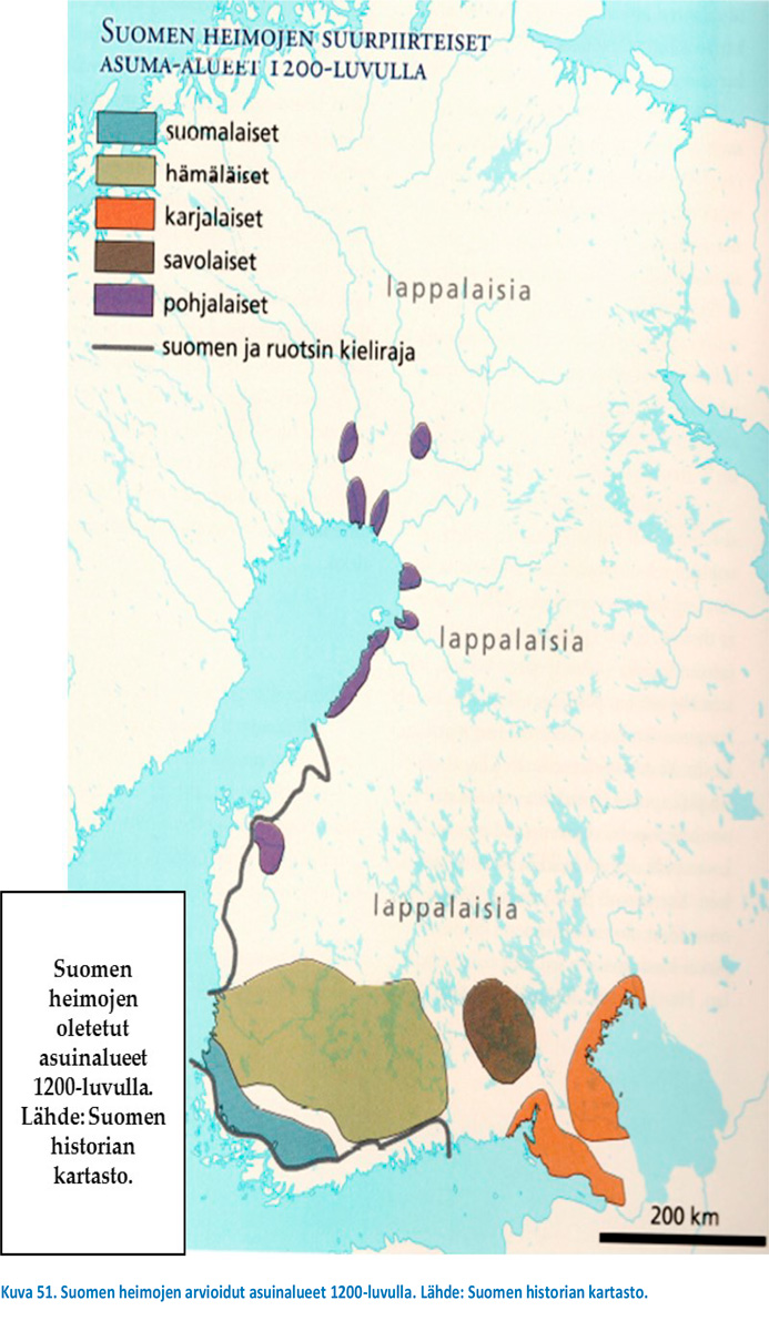 Laukkasten sukuseura - Suvun vanhat asuinpaikat